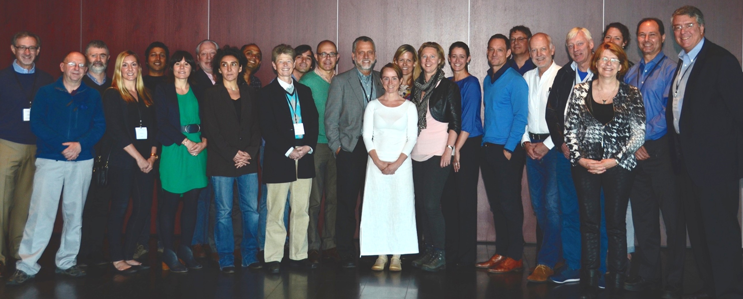 Attendees at the inaugural meeting in Reykjavik, 2015