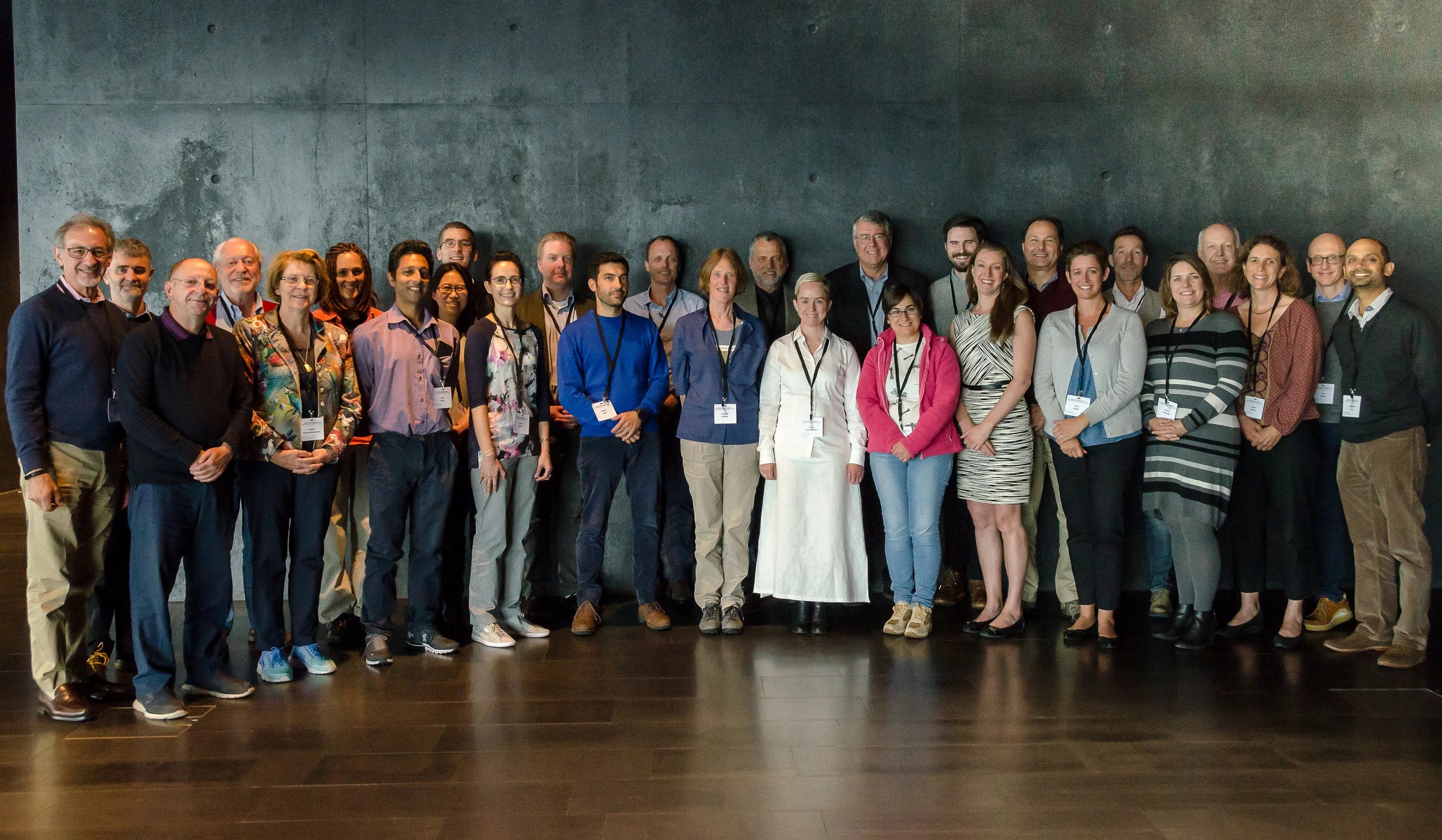 Attendees at the 2018 Consensus Meeting, Harpa Concert Hall, Reykjavik