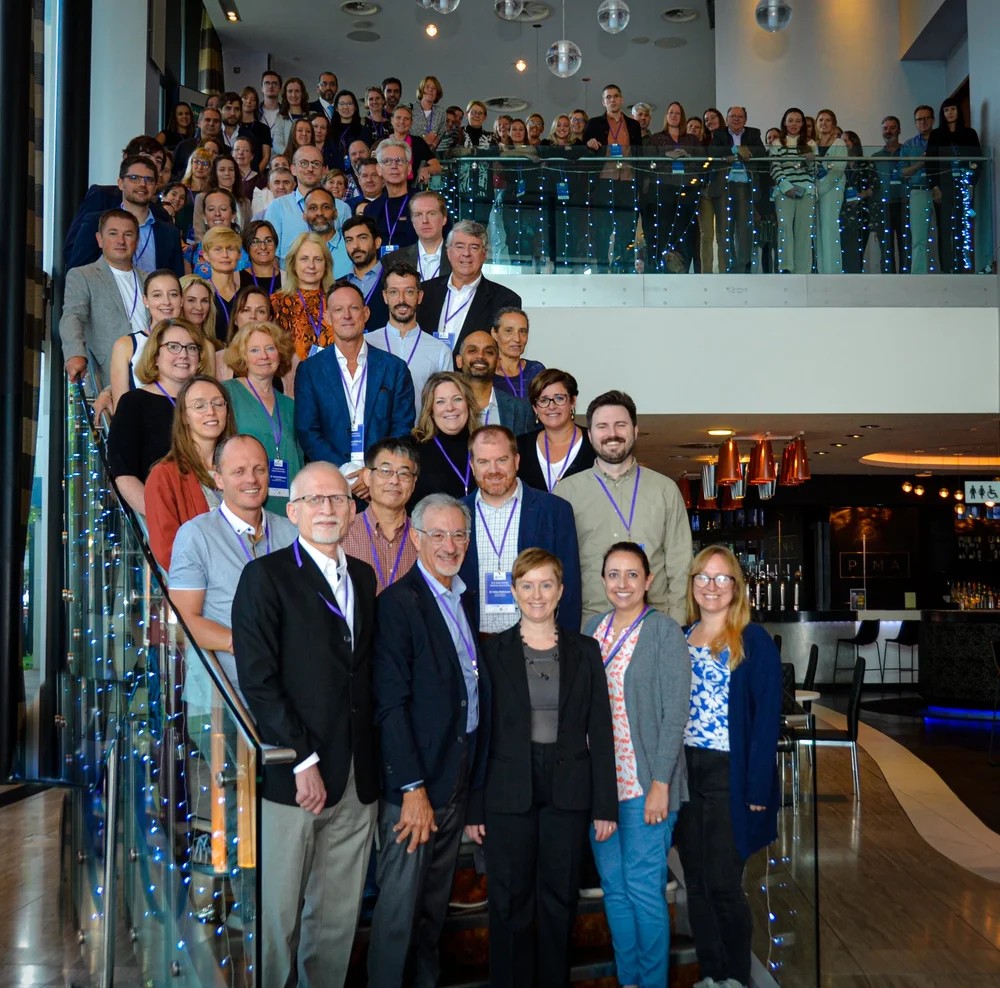 Attendees at the 1st Global Meeting, Hilton Hotel, Liverpool, September 2022